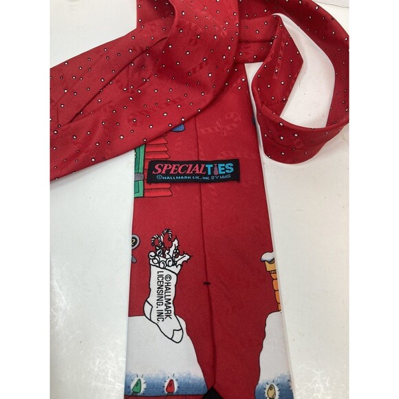 Christmas Ties By Specialties Ties/Daland Designs Santa Golfing & Musical Santa - Picture 2 of 3